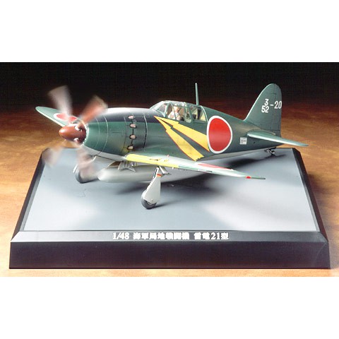 神通模型田宮tamiya 1 48海軍戰鬥機當地雷電21型 螺旋槳可動 蝦皮購物