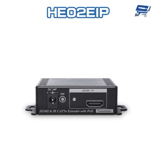 昌運監視器 HE02EIP 4K HDMI/IR/PoH CAT5e 延長器
