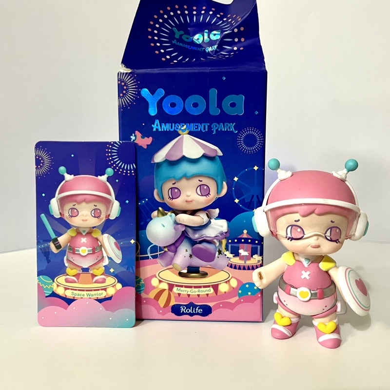 《正版》Rolife 若来 Yoola 悠拉游樂園系列—未來戰士