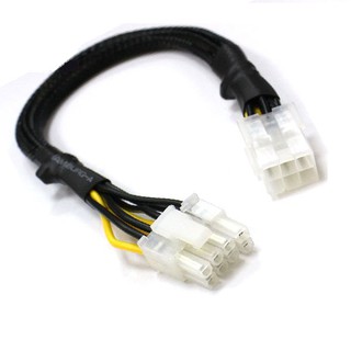 EPS6P 轉 PCI-E 6+2 8P高階顯示卡電源線 (PR-43)-CB2129