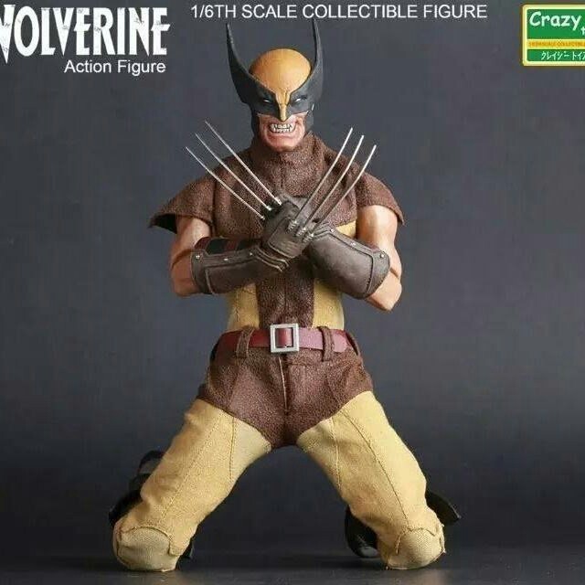 【玩具頻道】Marvel英雄 Carzy Toys 1/6 12吋 金鋼狼 Wolverine 羅根 Sideshow