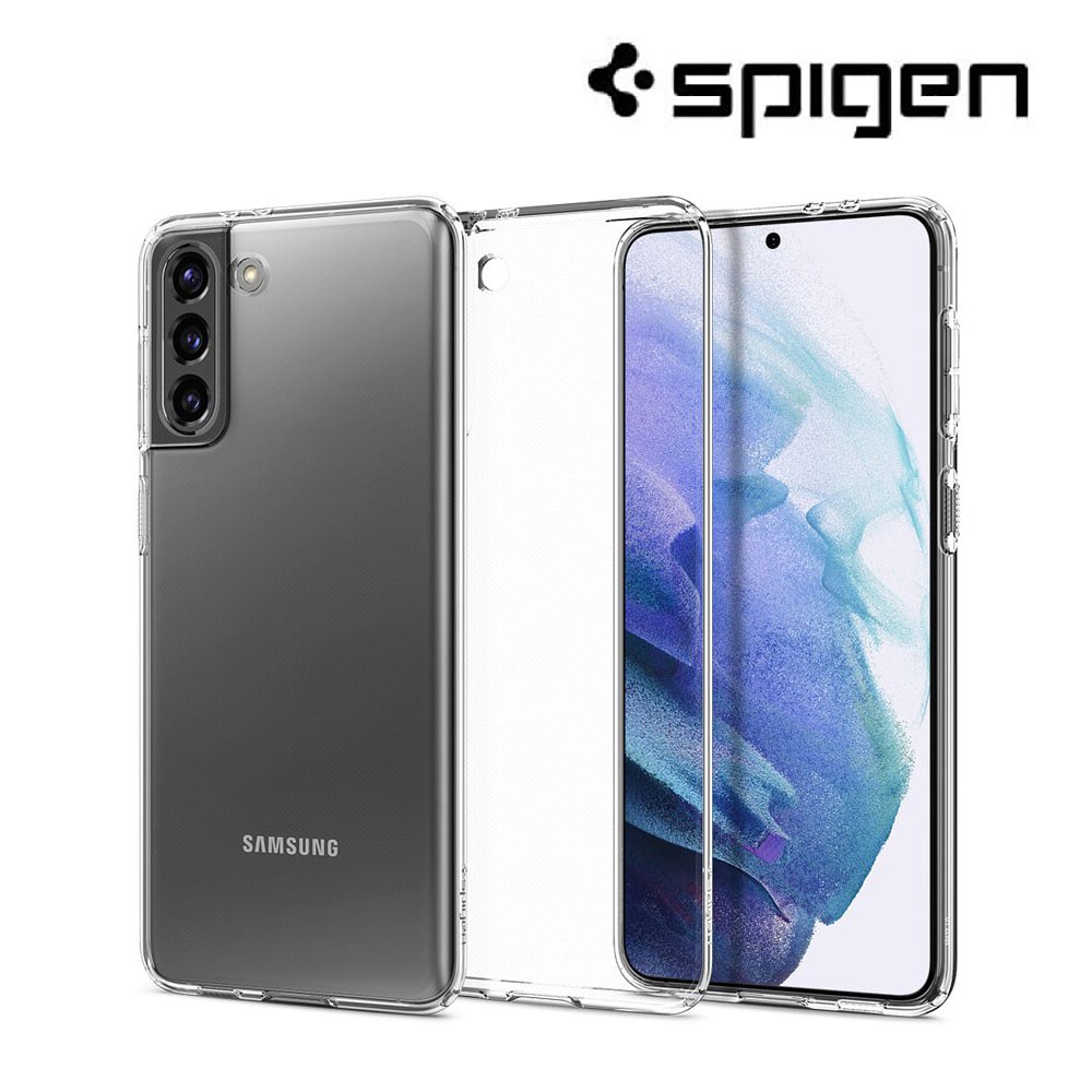 Spigen Galaxy S21 Ultra Liquid Crystal 超薄吸震保護殼 手機殼