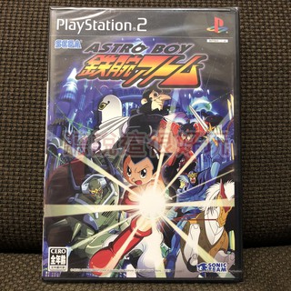 現貨實拍 全新未拆 PS2 原子小金剛 ASTRO BOY Atom 日版 正版 遊戲 6 4 T858