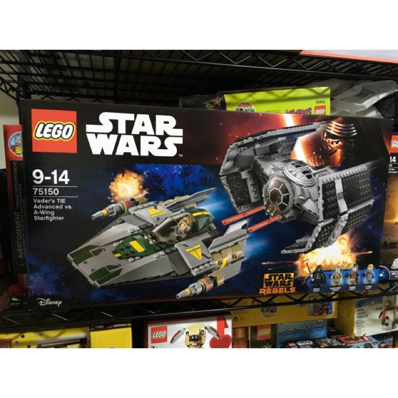 Lego 75150 星際大戰 Star Wars 鈦戰機 A翼戰機