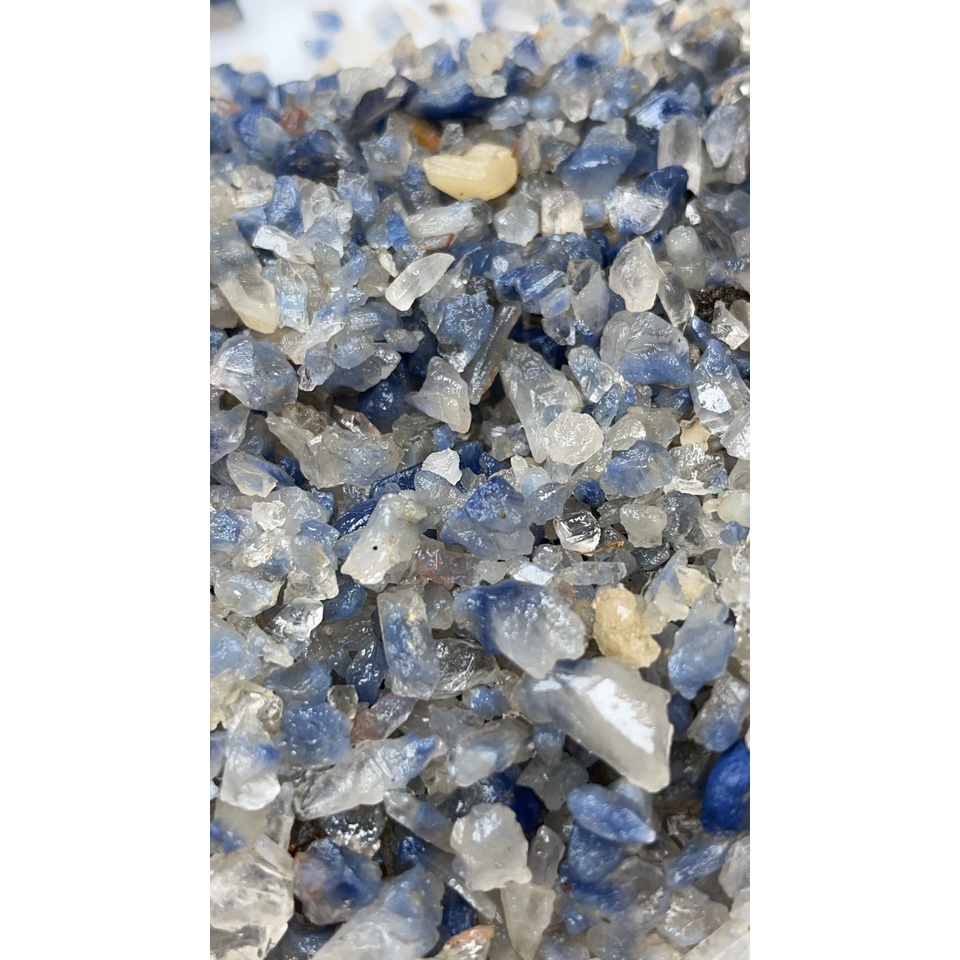 🌞三陽是晶🌞 藍線石碎石 藍髮晶碎石 DIY金工材料 金屬編織材料 原礦收藏 小礦標收藏 礦物教學材料 稀有礦物 珍藏品