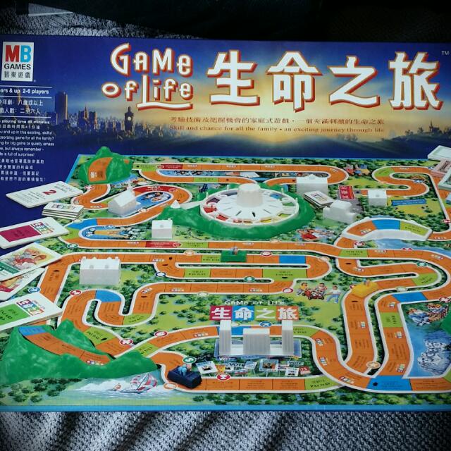 二手 桌遊 生命之旅 遊戲