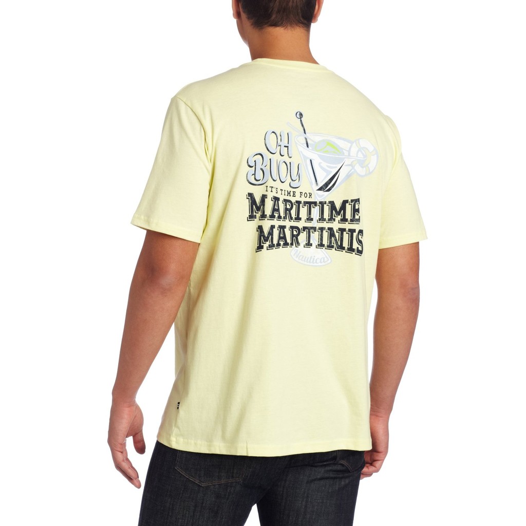 NAUTICA【保證真品】 全新 現貨Maritime 短袖T恤  S(約一般L) 美國購入 保證原廠正品