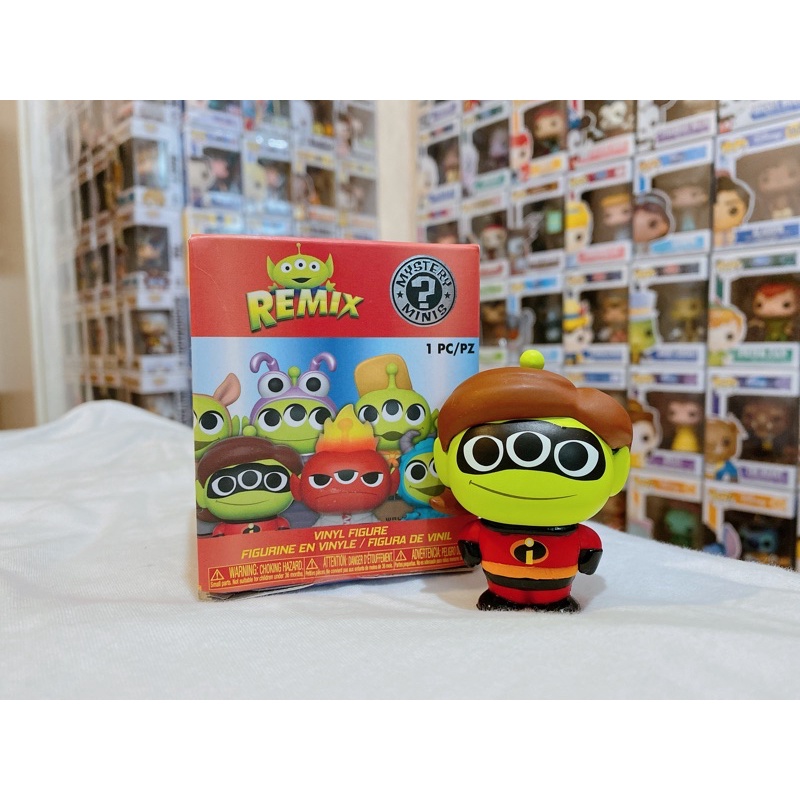 funko minis 迪士尼 超人特攻隊 超人媽 變裝三眼 神秘盒 盲抽
