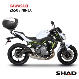 西班牙shad 專用後架 kawasaki z650 和 ninja650 可加購置物箱 臺灣總代理 摩斯達有限公司
