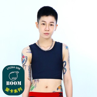 臺北西門【PAR.T】BOOM-萊卡黏貼半身束胸內衣 新款升級 高彈性 包覆 束胸 萊卡親膚 透氣舒適 涼感束胸