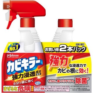 日本 SC Johnson 強力浸透配方 浴室 除菌 除霉 噴霧組400g+400g 清潔劑 莊臣 現貨 廠商直送