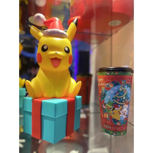 《泰國限定》神奇寶貝 皮卡丘 Pikachu 爆米花桶+冷飲杯