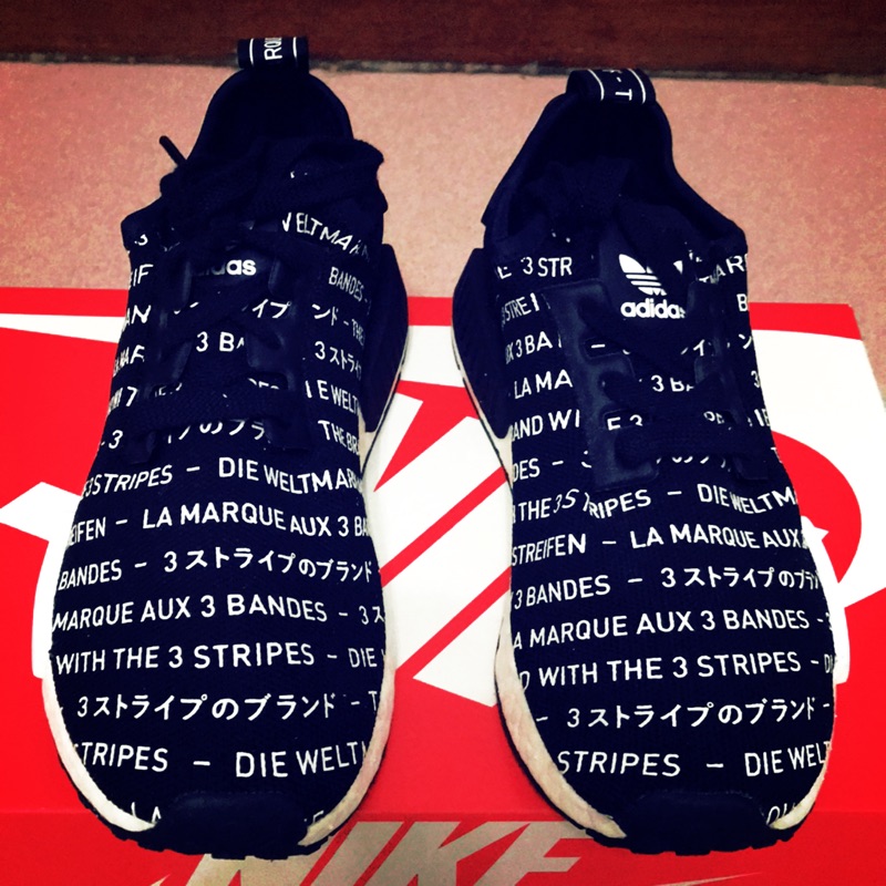 Adidas NMD R1 S76519 日本限定款 《九成新》僅落地一次 女款 23.5cm