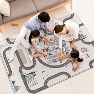 少兒地毯式飛行棋 摺疊游戏爬行墊 便攜 益智棋類遊戲 寶寶玩具