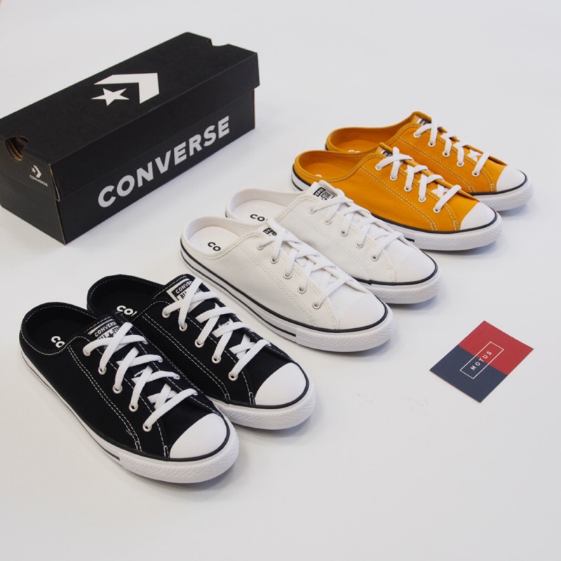 Motus| Converse All Star Dainty Mule 懶人鞋 穆勒鞋 黑 白 芥末 567945C