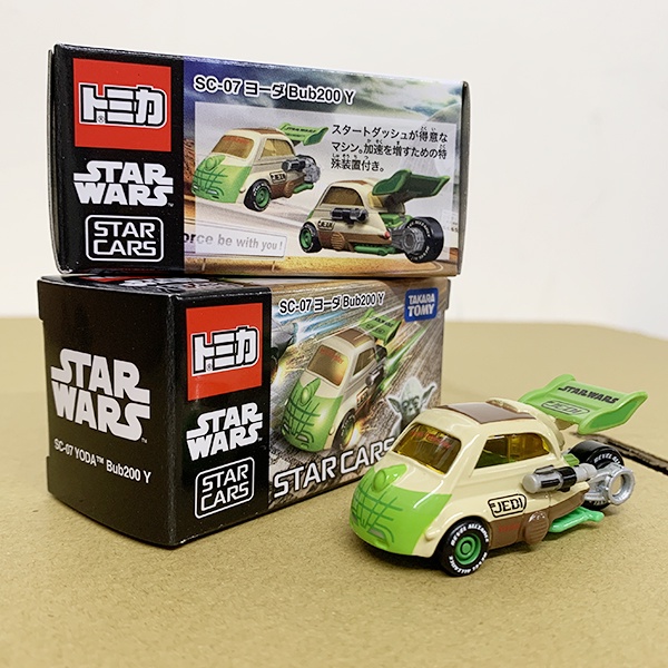 【現貨有發票】日本Takara tomy 絕版收藏星際大戰星戰三輪車SC07 尤達合金車