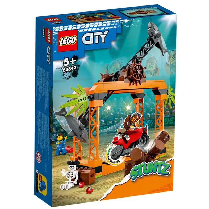 樂高LEGO City系列 鯊魚攻擊特技挑戰組 60342