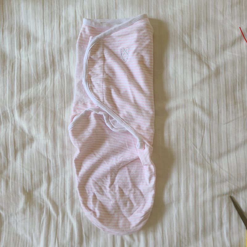 Summer Infant【SwaddleMe】聰明懶人純綿睡袋包巾 0-3m 3-6m