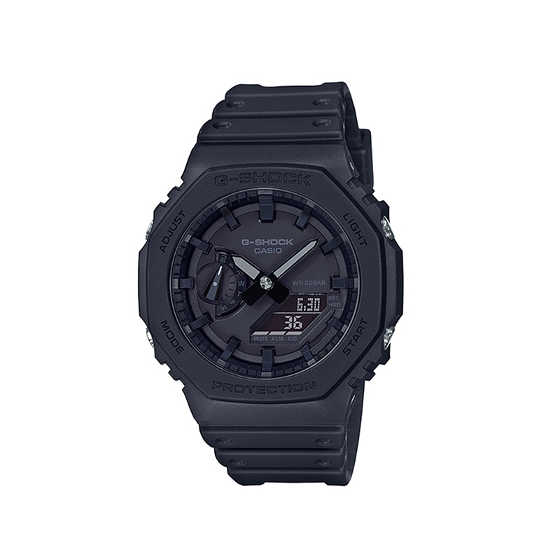 [FLOMMARKET]  Casio G-Shock GA-2100-1A1 全黑 農家橡樹 手錶