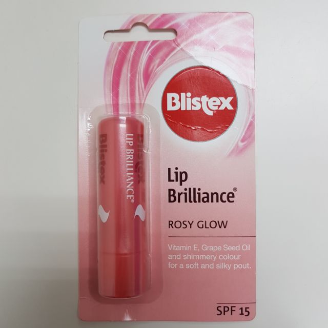 英國帶回 Blistex 碧唇 玫瑰光澤 高保濕潤色護唇膏 3.7g