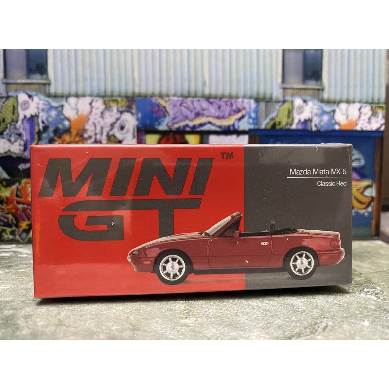 1/64 Mint Gt Mazda Miata MX-5 NO.288 紅