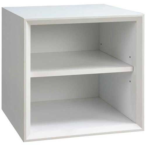 【台灣製造】 魔術方塊 白色 小棚板櫃 收納櫃 303030