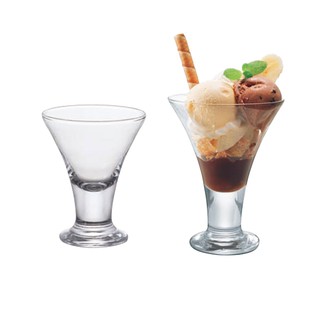 【日本ADERIA】強化寬口甜點杯-共2款《拾光玻璃》 點心杯 寬口杯 玻璃杯 聖代杯