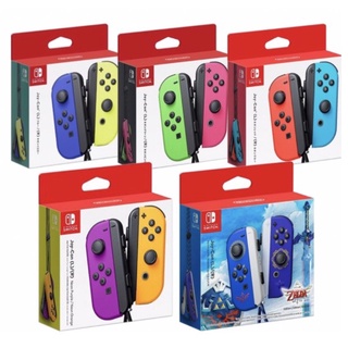 Switch 日版官方盒裝正品 NS 原廠 JoyCon 左右手把 Joy-Con 控制器 紫橙 紅藍