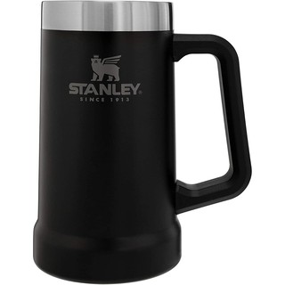 福利品出清輕微刮痕STANLEY美國戶外用品經典名牌Stanley 冒險系列 真空暢飲杯 24oz/ 709ml-黑色