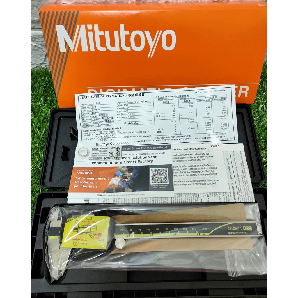 🔥台灣現貨免等🔥500-196-30 Mitutoyo 150MM/6