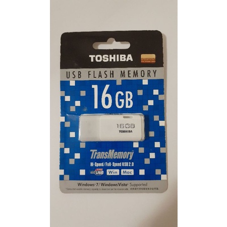 全新 TOSHIBA  隨身碟 16GB
