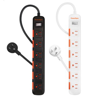 群加 PowerSync 1開6插防塵防雷擊延長線2色1.8M~4.5M(316DN00)