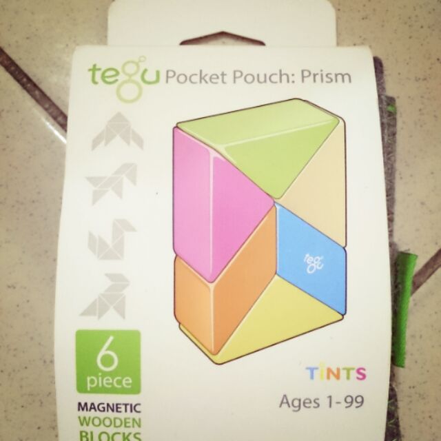 Tegu磁性積木 調色盤三角型