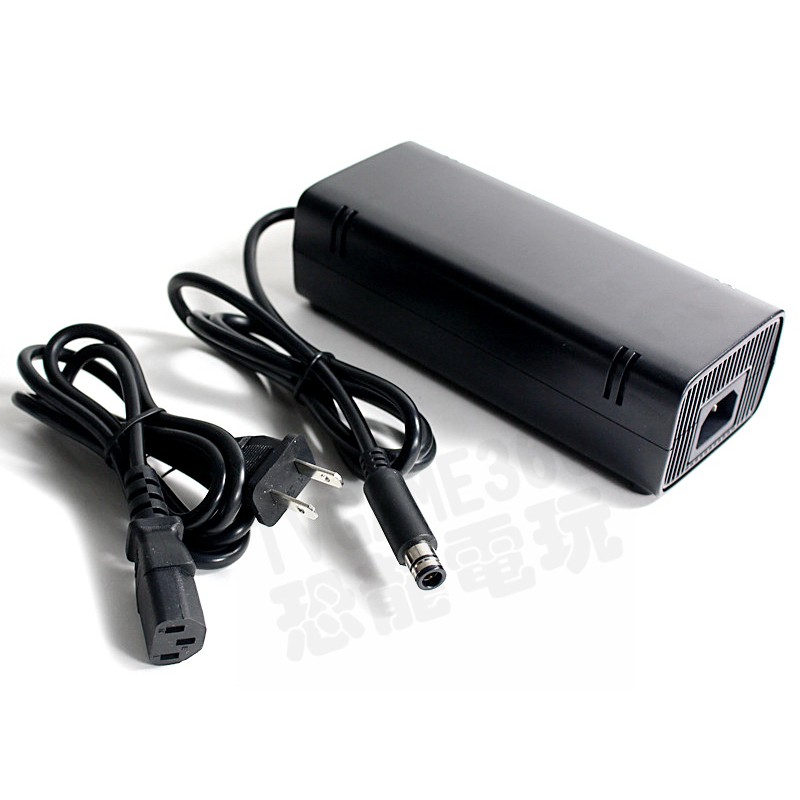 XBOX360E 原廠變壓器 電源供應器 電源線 110V 150W 全新裸裝 【台中恐龍電玩】