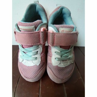(降價了!)Moonstar日本玫瑰粉兒童機能運動鞋
