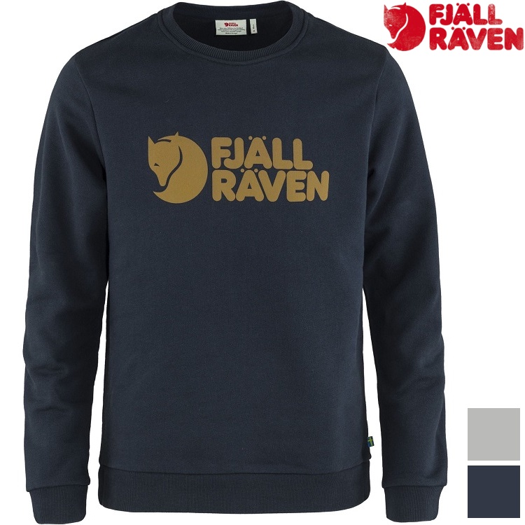 Fjallraven 瑞典北極狐 Logo Sweater M 男款 長袖上衣/經典運動衫/大學棉T 84142