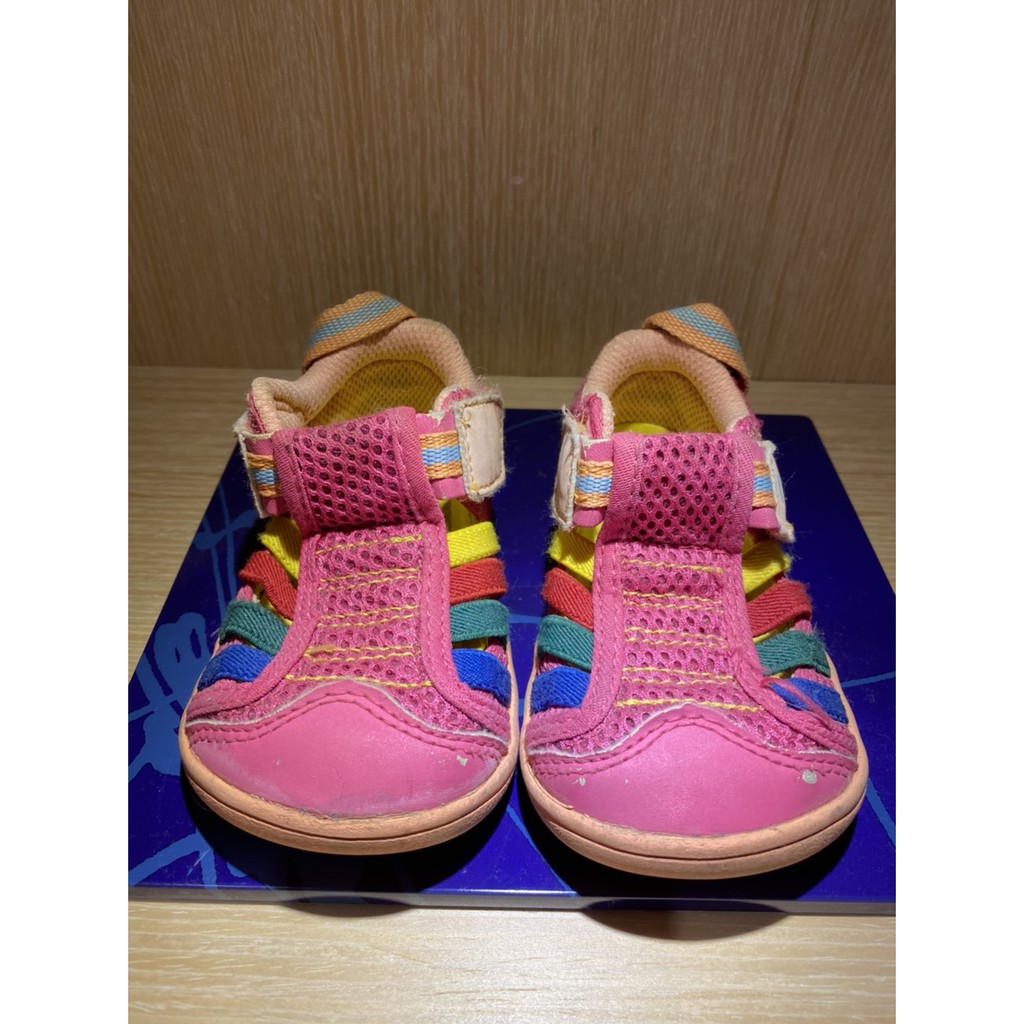 IFME學步鞋 超透氣休閒鞋 日本健康機能童鞋 排水系列 輕量系列  13.5cm 女童 水涼鞋