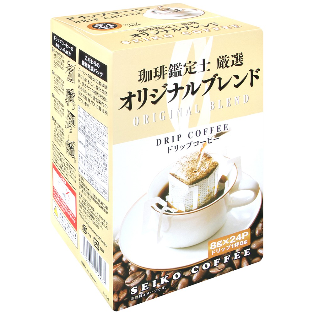 【蝦皮特選】SEIKO 鑑定士嚴選濾式咖啡 192g (部分即期)