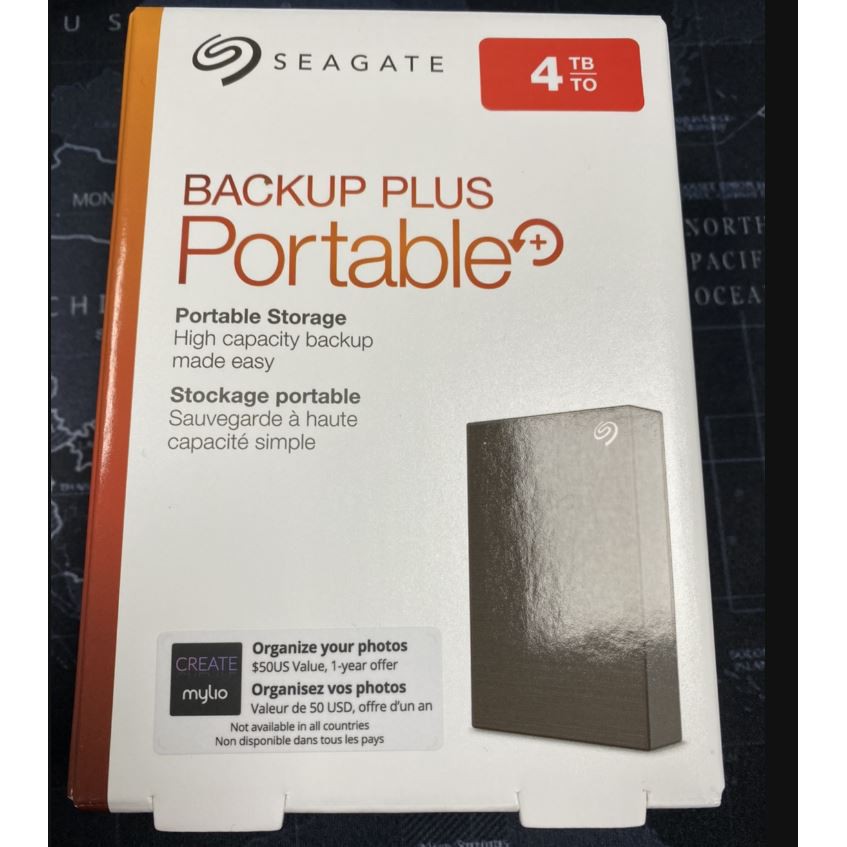 Seagate Backup Plus Portable 4TB 2.5吋外接硬碟