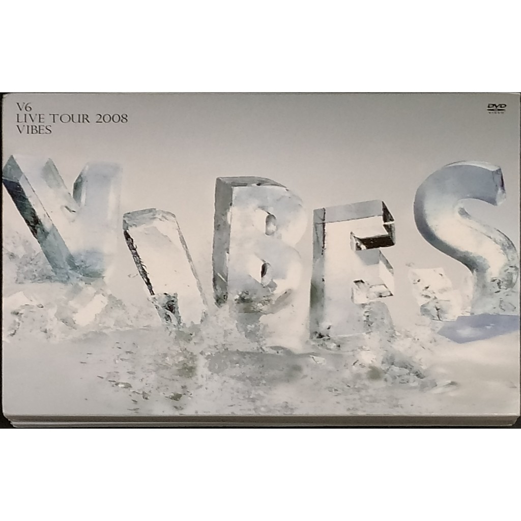二手cd大特價v6 Live Tour 08 Vibes 4dvd Cd 蝦皮購物
