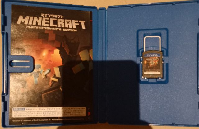 日版中字 Ps Vita Minecraft 當個創世神我的世界遊戲片 蝦皮購物