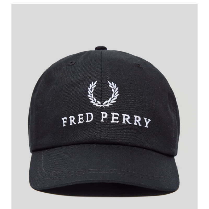 全新歐洲正品含吊牌Fred Perry Monochrome Cap 帽黑one size | 蝦皮購物