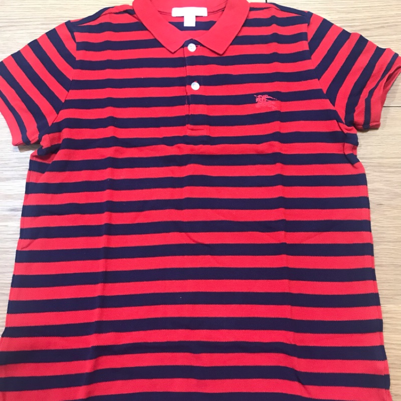 Burberry 14Y 條紋 polo衫