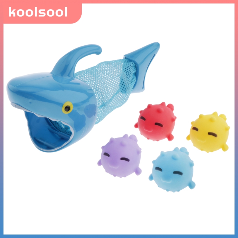 shark bath toys