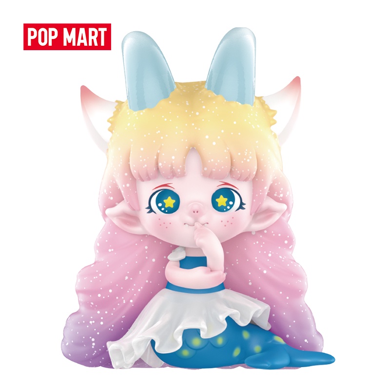 Popmart泡泡瑪特zoe花語星座系列手辦盲盒玩具創意禮物 蝦皮購物