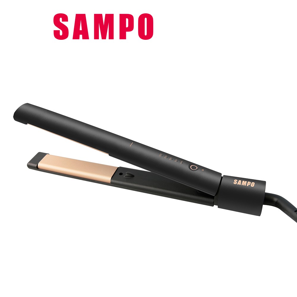 SAMPO 聲寶 直捲兩用負離子陶瓷造型夾/離子夾/直髮梳HC-Z21A1L 現貨 廠商直送
