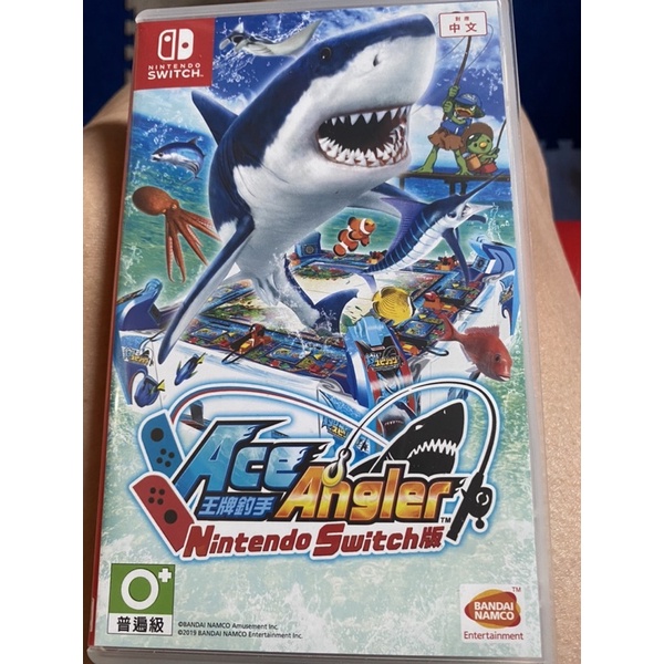 『二手』Switch遊戲_NS 王牌釣手 釣魚魂 Ace Angler(中文版)