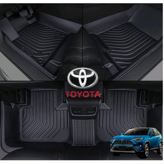 豐田Toyota NEW RAV4 Rav 4 (汽油 油電) 3D Tpe立體包覆式腳踏墊（類3D卡固）