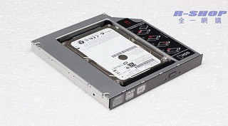 2024最新版 筆電專用 光碟機 轉 SATA 升級雙硬碟 HDD SSD Caddy 12.7mm 轉接架 硬碟托架