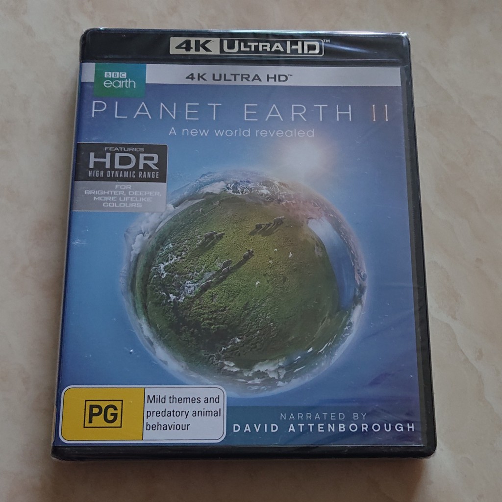 地球脈動2 Planet Earth(4K UHD藍光雙碟版)背景音樂-漢斯季默Hans Zimme。PS5遊戲主機可播